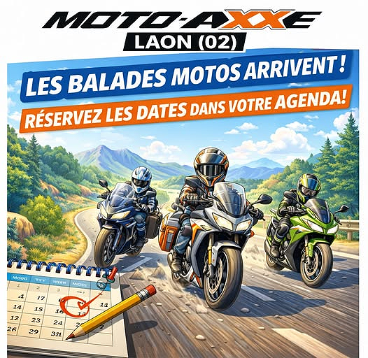 Balades Moto-Axxe Laon 